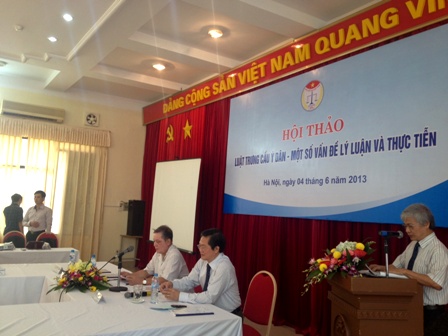 Ley del plebiscito creará nuevas bases para las instituciones democráticas en Vietnam